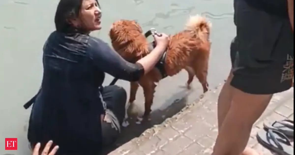 Woman bathes pet dog in Ganga at Haridwar sparks backlash and viral outrage