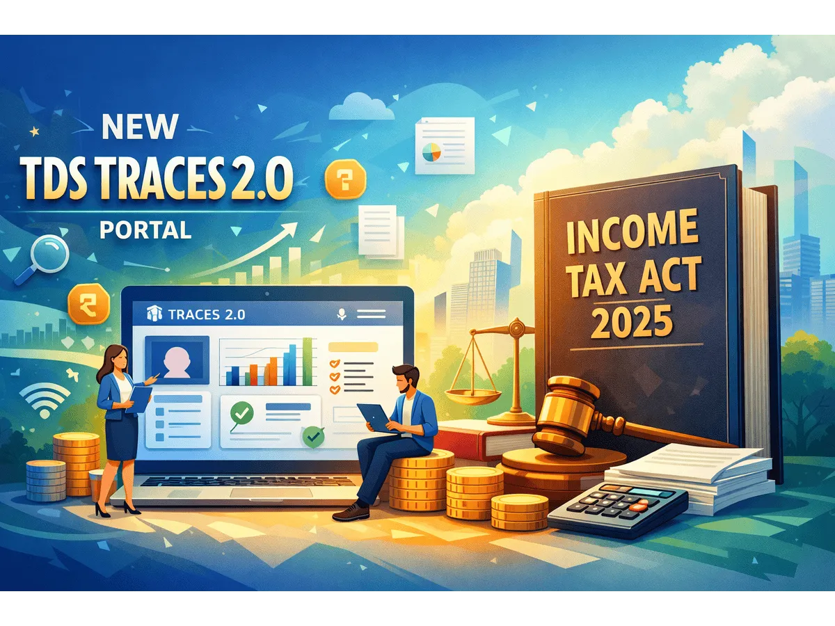 TRACES 2.0 portal launched to simplify TDS compliance with one tax year view