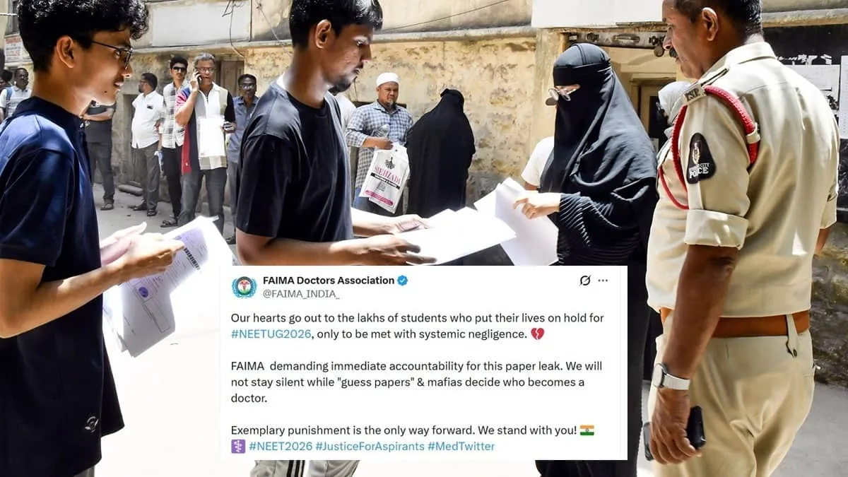 FAIMA Demands Accountability Over Alleged NEET UG 2026 Paper Leak After Rescheduling Move