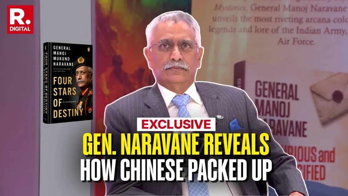 Gen MM Naravane Dismisses Memoir Row and Defends Army as Truly Apolitical