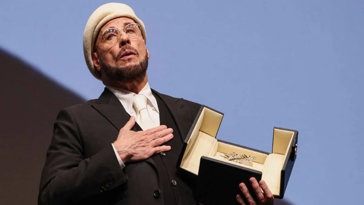 John Travolta gets surprise honorary Palme d'Or at Cannes 2026 and calls it beyond Oscars