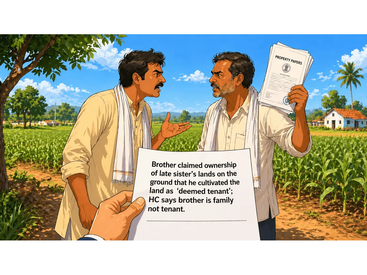 Bombay High Court ends 20 year land feud rejecting brother tenancy claim over sister’s fields