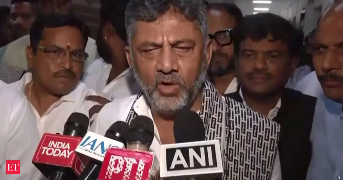 DK Shivakumar Denies Tamil Nadu Congress MLAs in Bengaluru Amid Resort Rumors