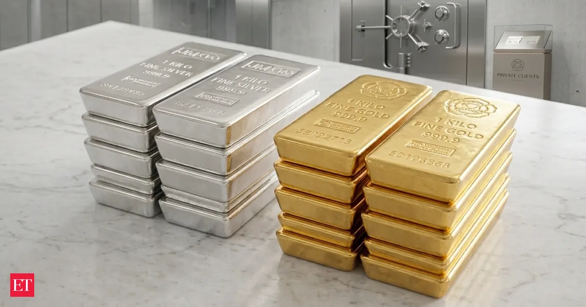 Gold and silver slip after Fed signals inflation worries as rate cuts fade analysts track next moves