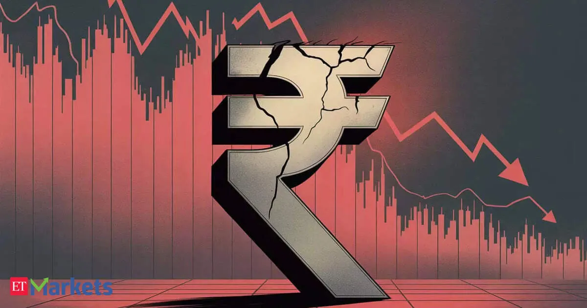 Rupee slides to 95.33 per dollar as oil jumps past 125 a barrel