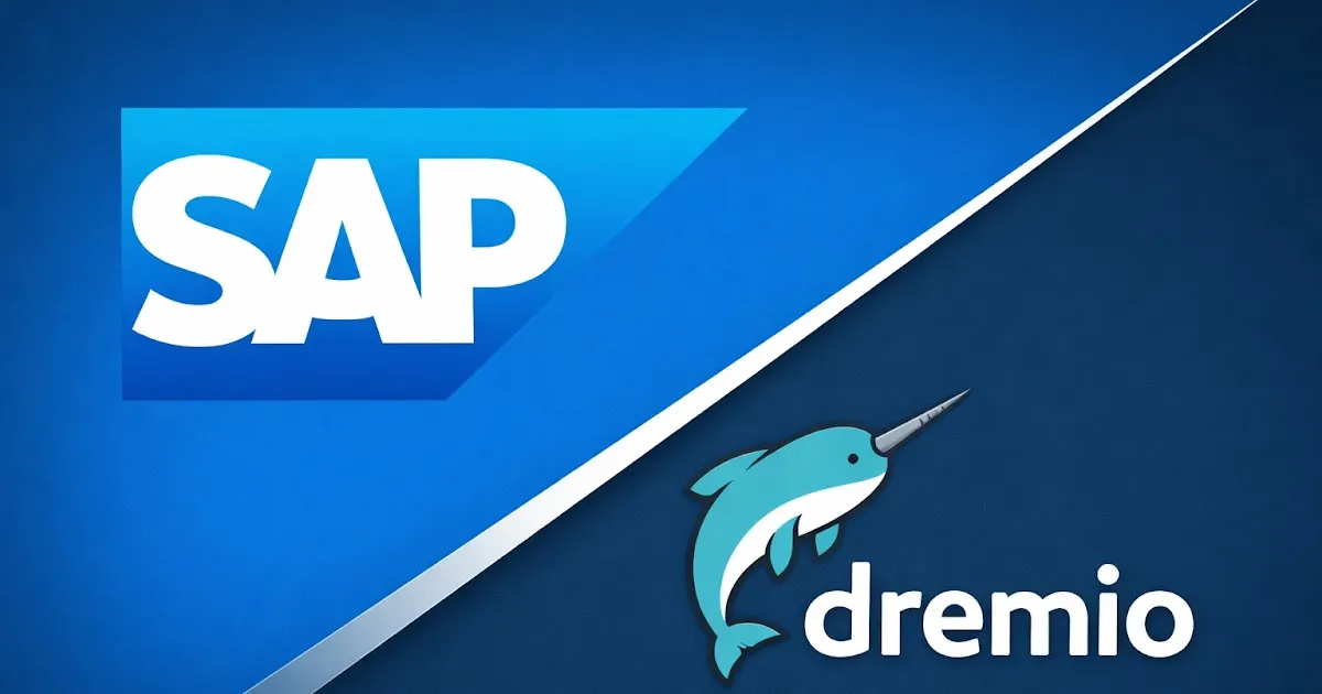 SAP to Acquire Dremio for Iceberg Native Lakehouse Powering Agentic AI at Enterprise Scale