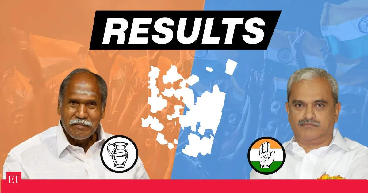 AINRC leads in early Puducherry trends as Rangasamy targets Thattanchavady hold
