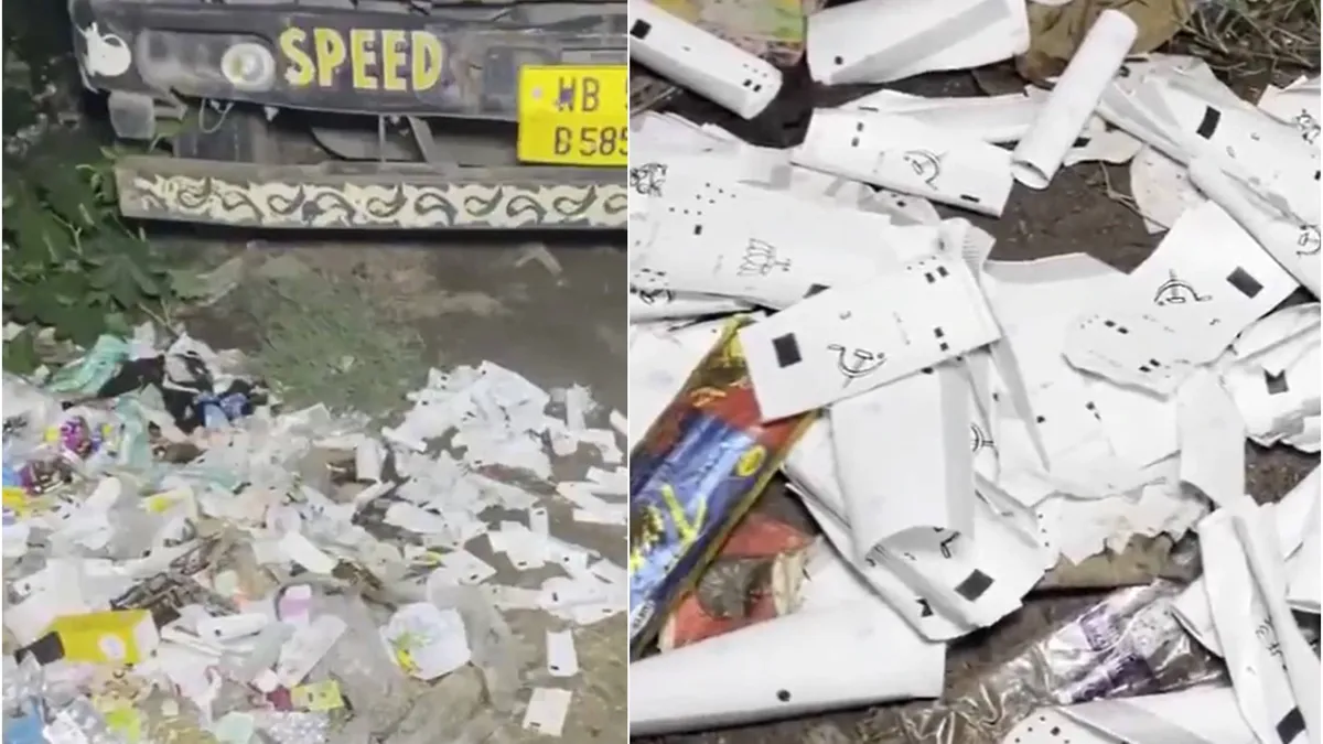 VVPAT Slips Dumped Before West Bengal Count Sparks Probe and Clarification by ECI