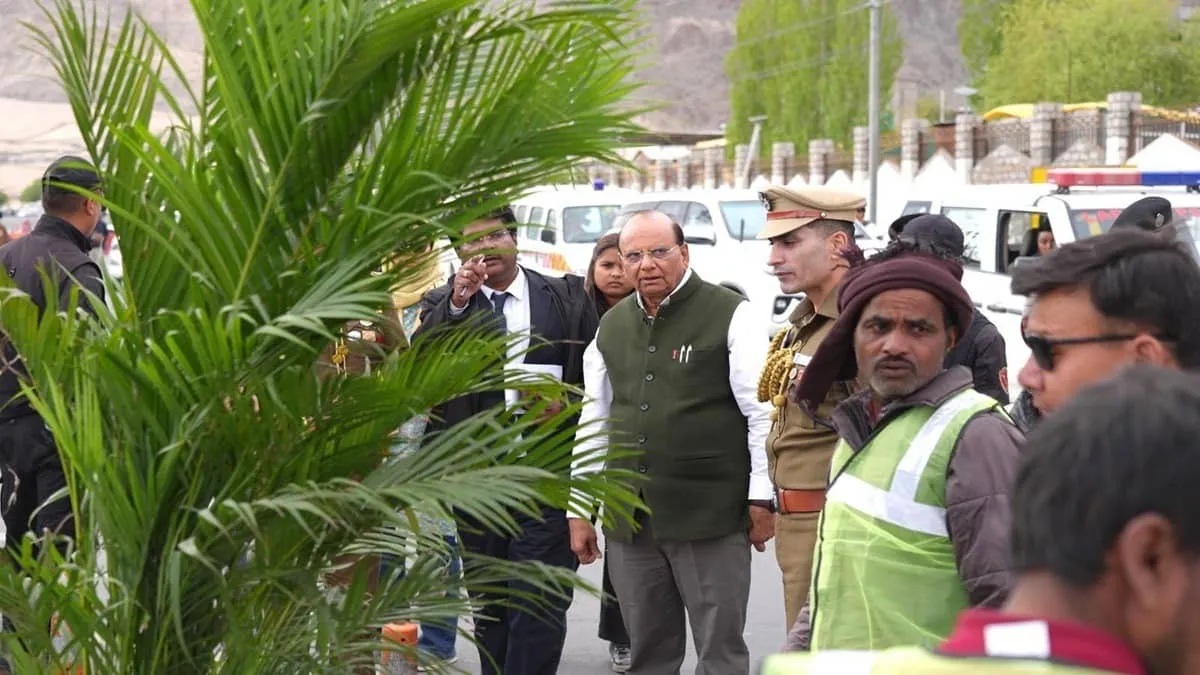 LG Saxena unveils Valleys of Flowers plan for Ladakh boosting tourism and ecology