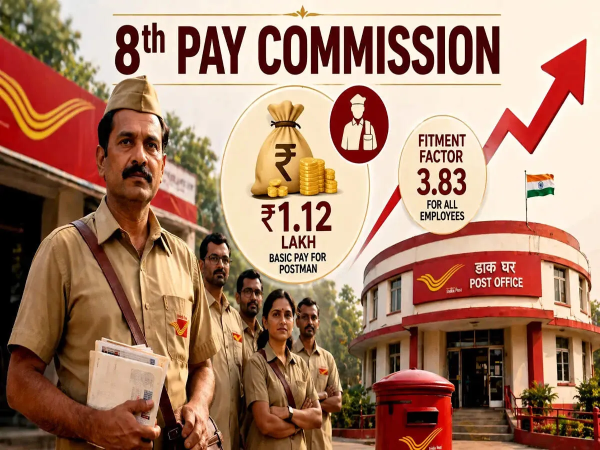 8th Pay Commission draft for postal workers proposes Rs 1.12 lakh basic for postmen