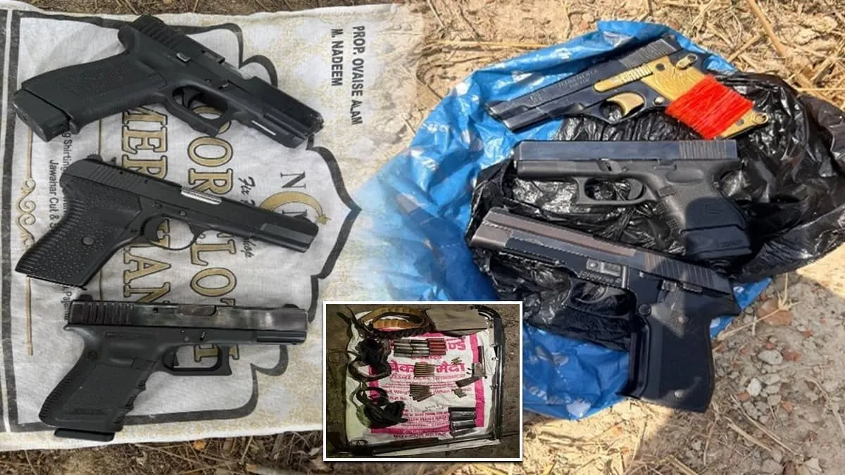 Delhi Police Special Cell dismantles international arms syndicate 9 arrested 23 weapons seized