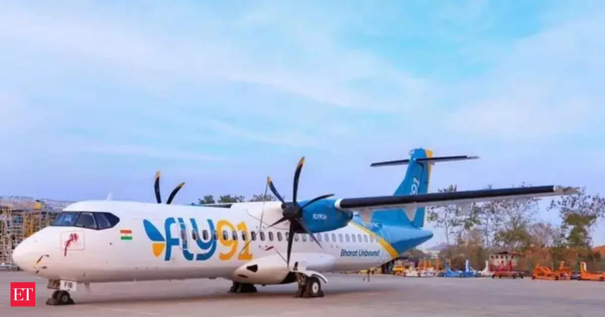 FLY91 clears technical snag rumours after Hyderabad to Hubballi diversion to Bengaluru for weather