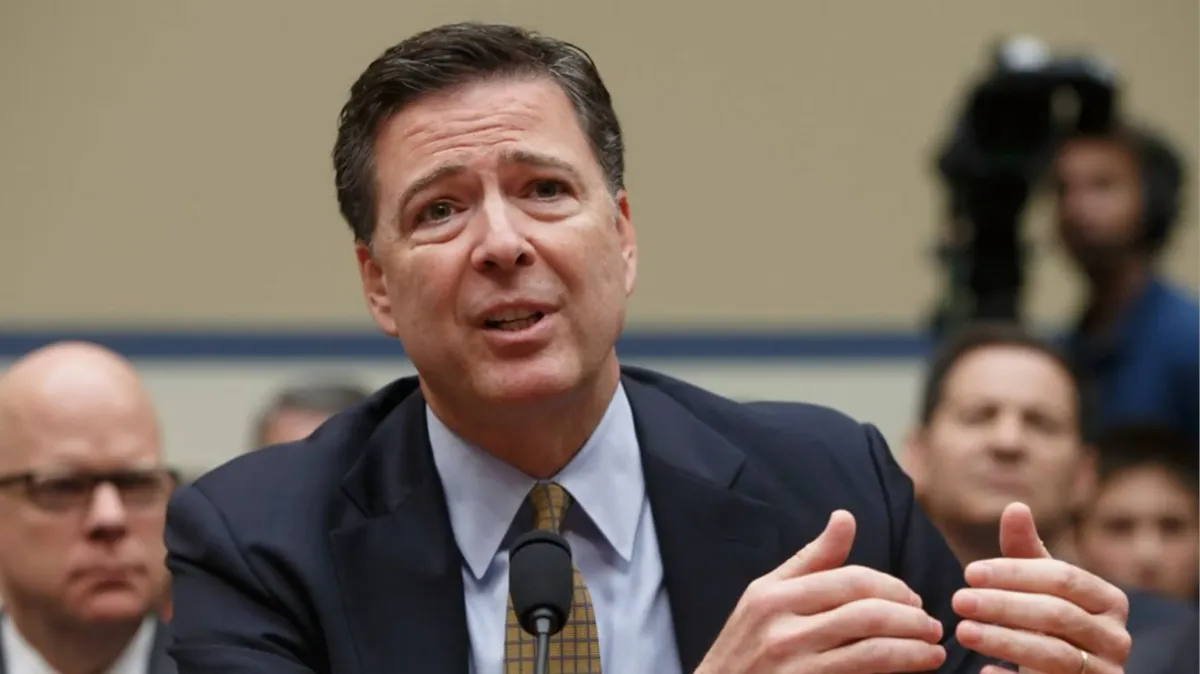 James Comey Indicted Over Alleged Threats Against Trump in Two Federal Felony Counts