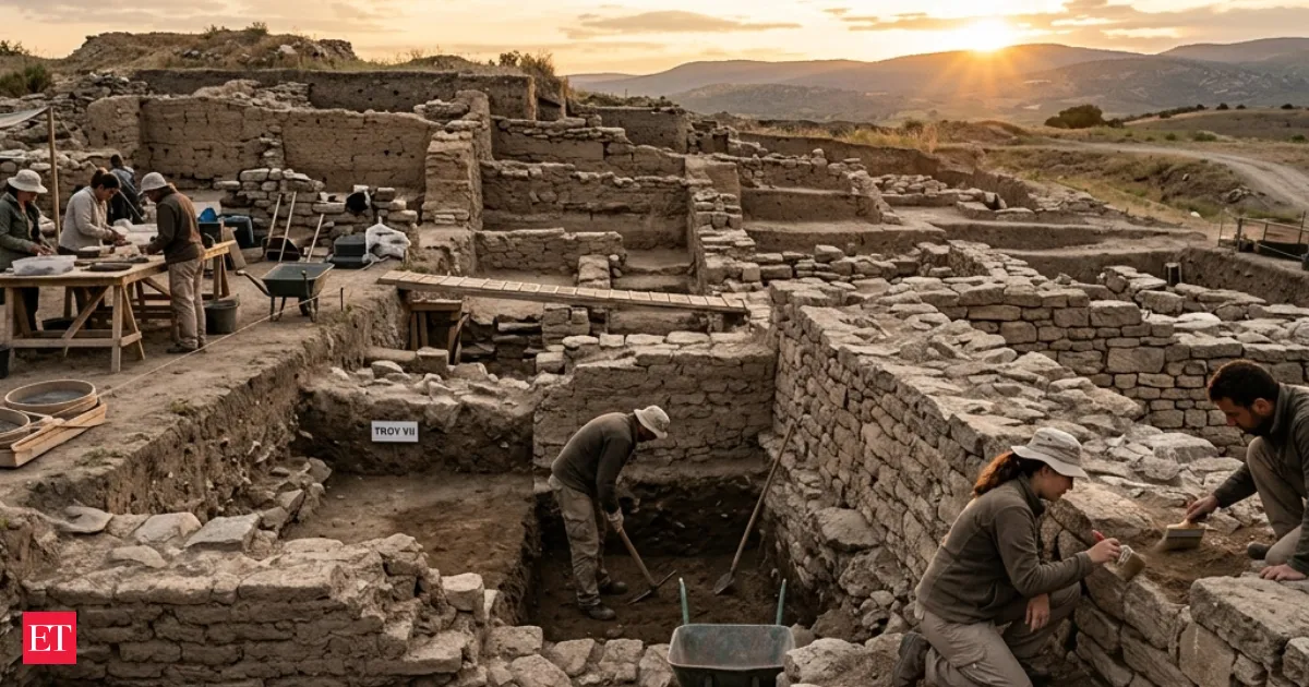 Troy was not one city Archaeologists uncovered nearly 4000 years of stacked settlements