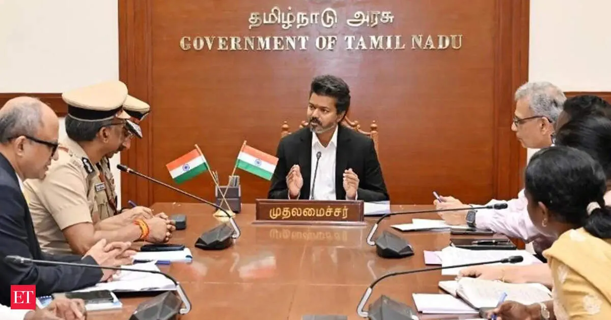 Vijay meets top officials to assess Tamil Nadu law and order on first day as CM