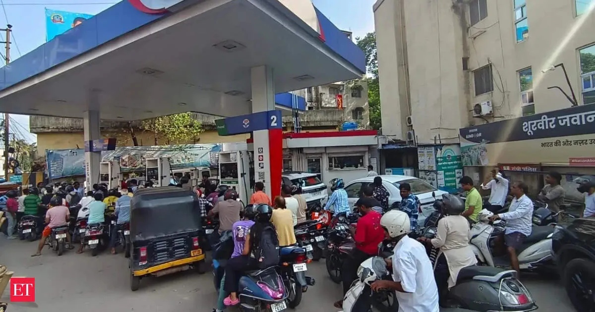 India ends four-year petrol diesel freeze with Rs 3 hike as Iran war cranks crude costs higher