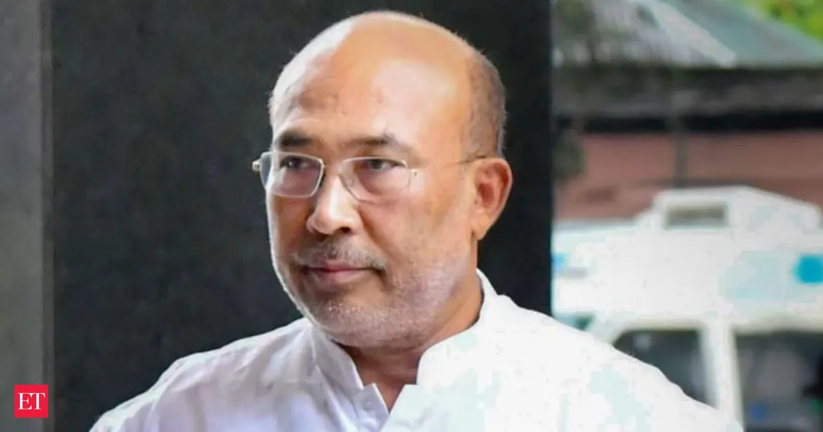 Manipur CM Singh meets locals urging dialogue as hardships mount for daily wage earners