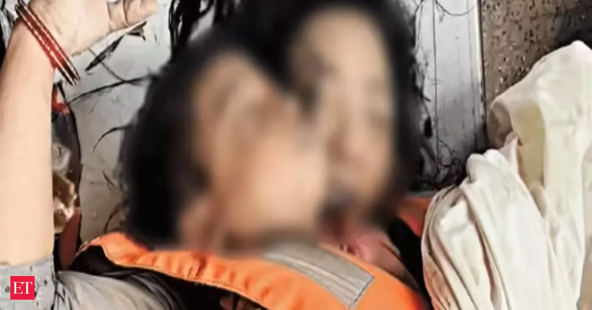 Fake Jabalpur mother son photo exposed as recovered bodies show shocking final attempt to save a child