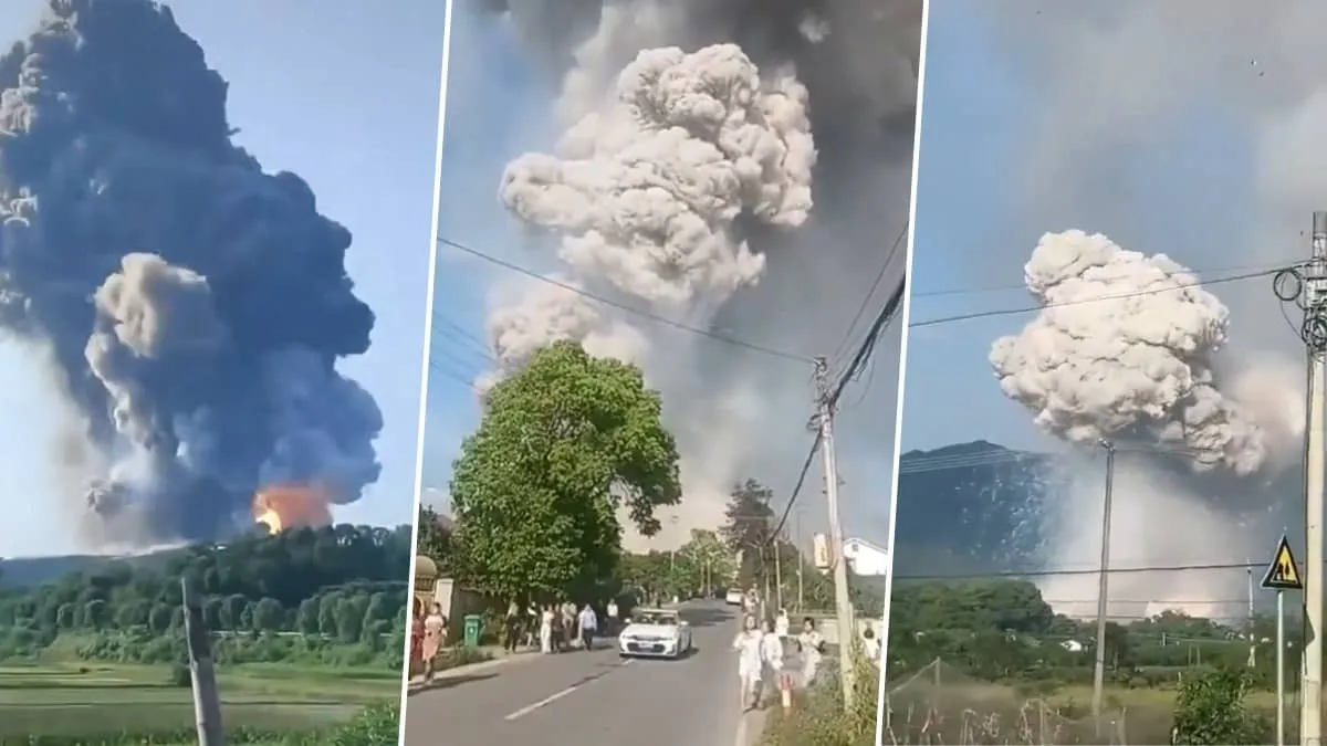 21 Dead After China Fireworks Plant Explosion With 60 Injured, Authorities Evacuate Hundreds