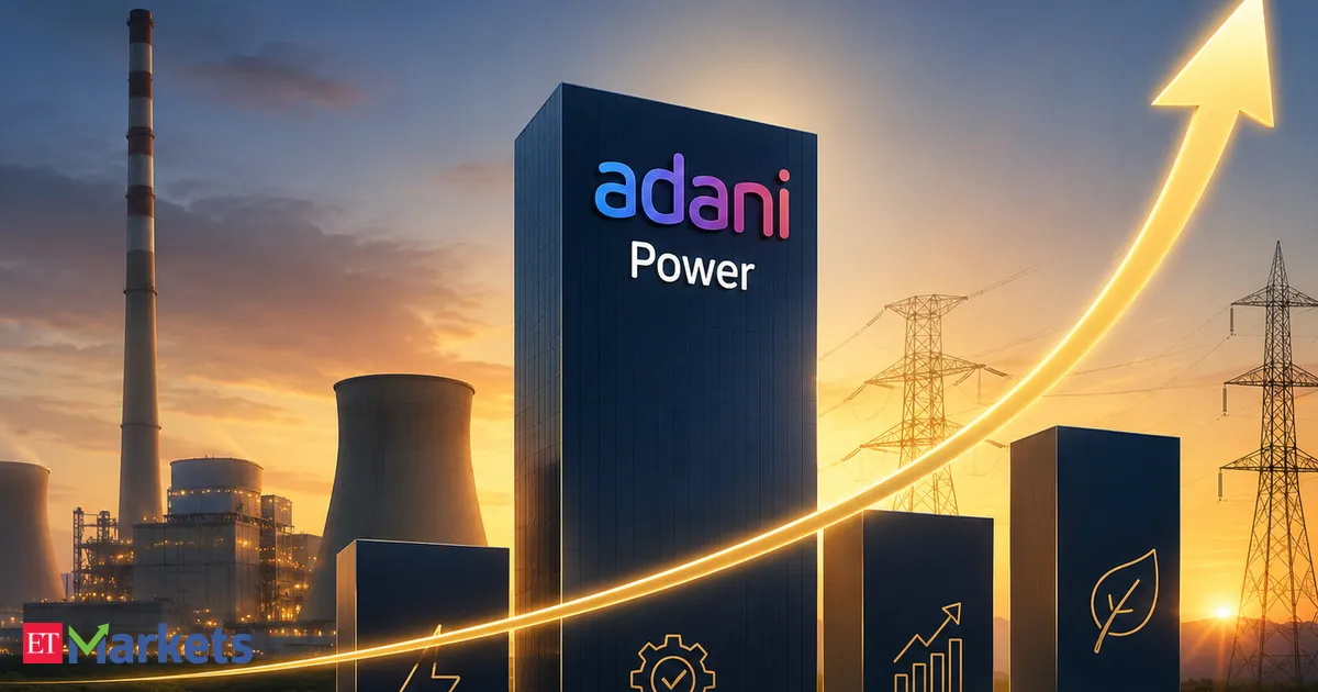 Adani Power rockets nearly 50 in 2026 becoming Indias top valued power firm