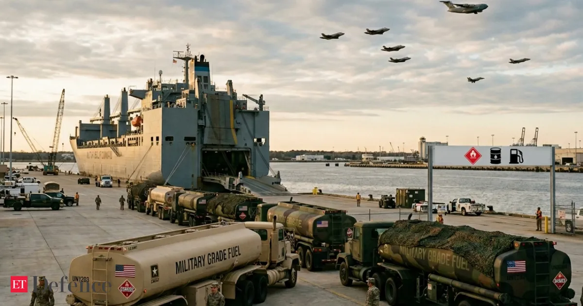 US ships military jet fuel to Asia signaling Iran war disruptions