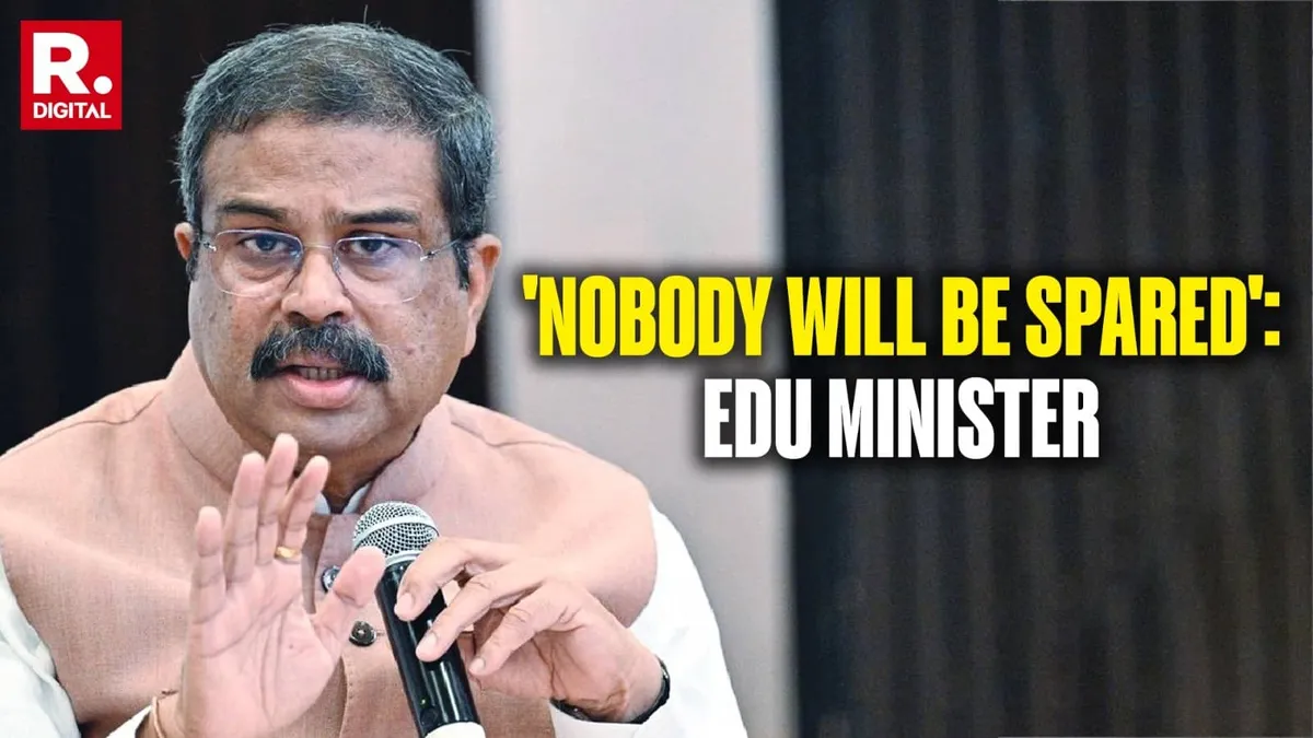 Dharmendra Pradhan Orders CBI Into NEET 2026 Leak Warning Nobody Will Be Spared for Insider Links