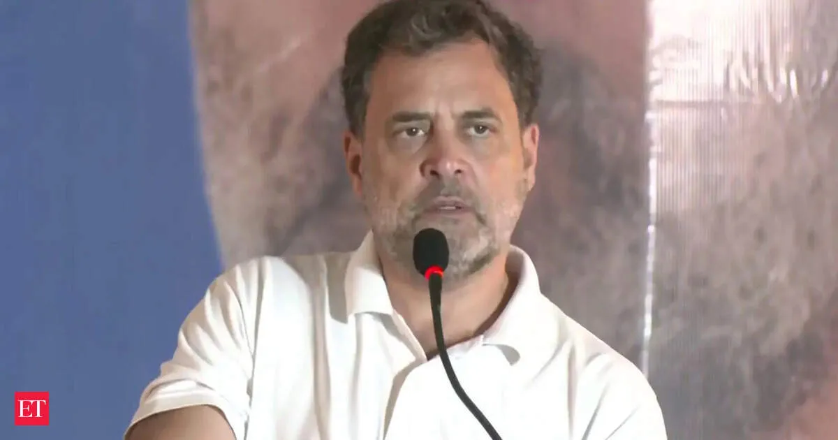Rahul Gandhi claims Modi filed cases against him, not Mamata Banerjee why