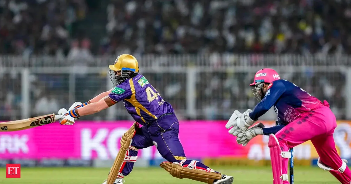 KKR win IPL 2026 opener with Rinku 53 not out beating RR by four wickets