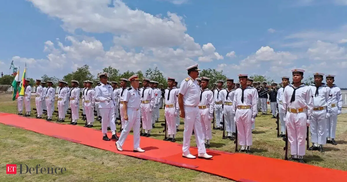 Navy Chief Admiral Tripathi launches Myanmar talks to expand maritime security cooperation
