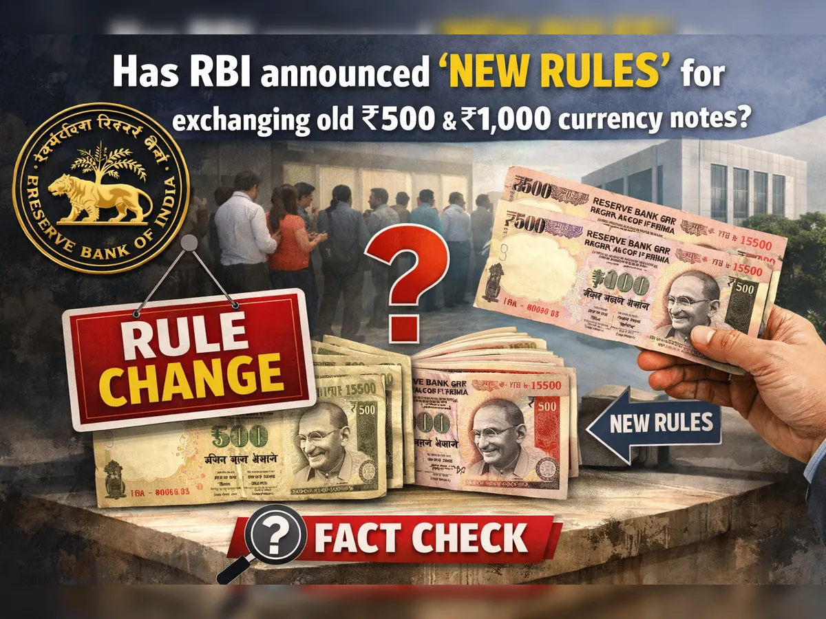 RBI exchange claims for old Rs 500 and Rs 1000 notes are false