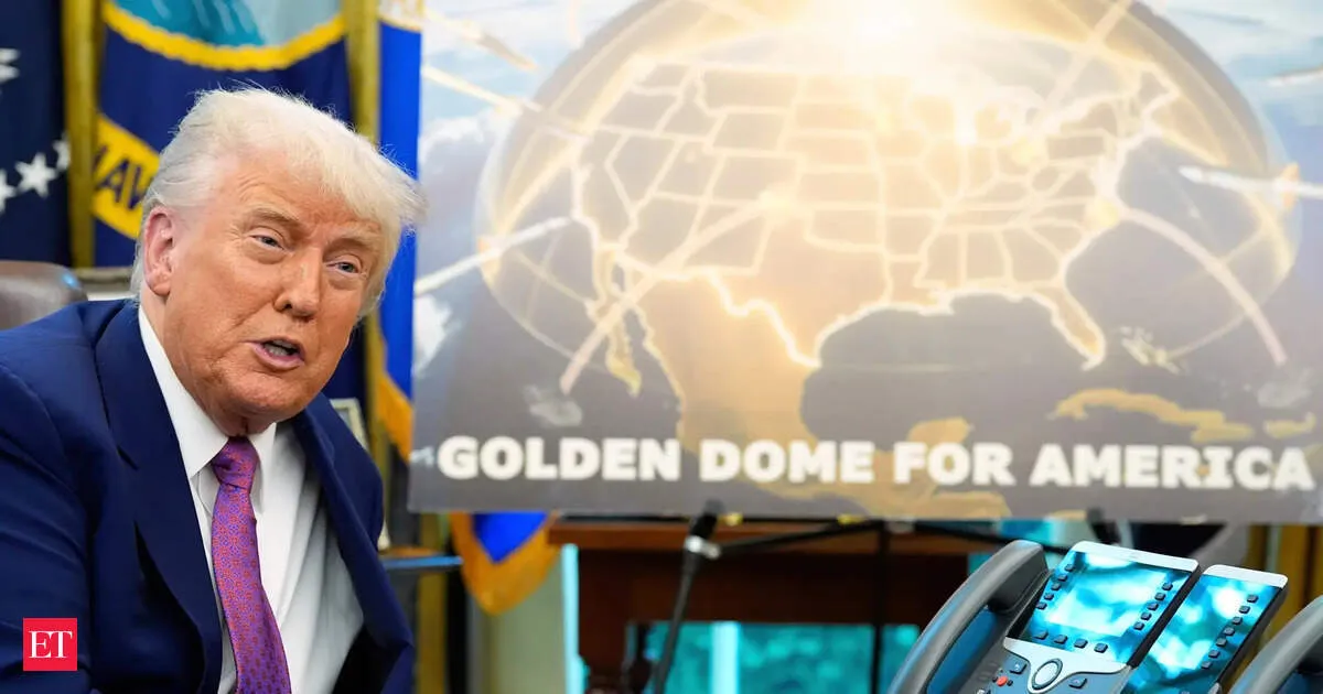 Trump Golden Dome missile defense now projected to cost 1.2 trillion far above original claim
