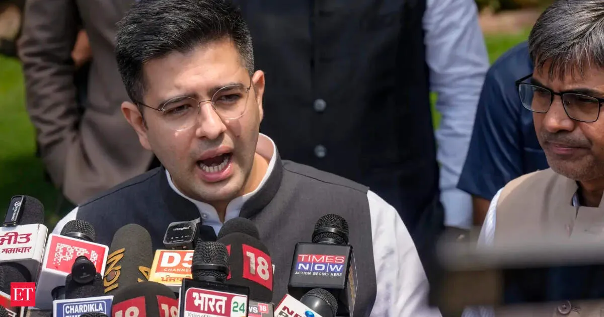 Raghav Chadha accuses Punjab of weaponizing state against MPs who quit AAP and joined BJP