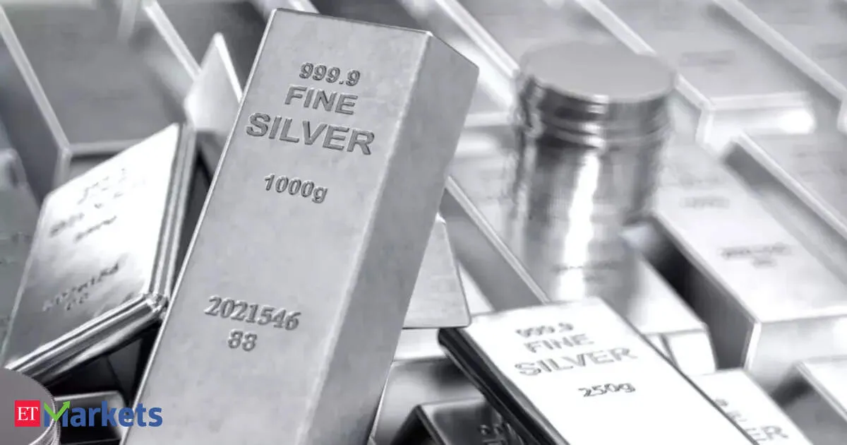 Silver futures tumble Rs 2,577 to Rs 2.38 lakh per kg as demand fades