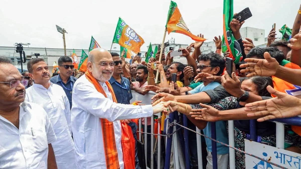 Amit Shah Lands in Kolkata for West Bengal CM Pick at 4 PM
