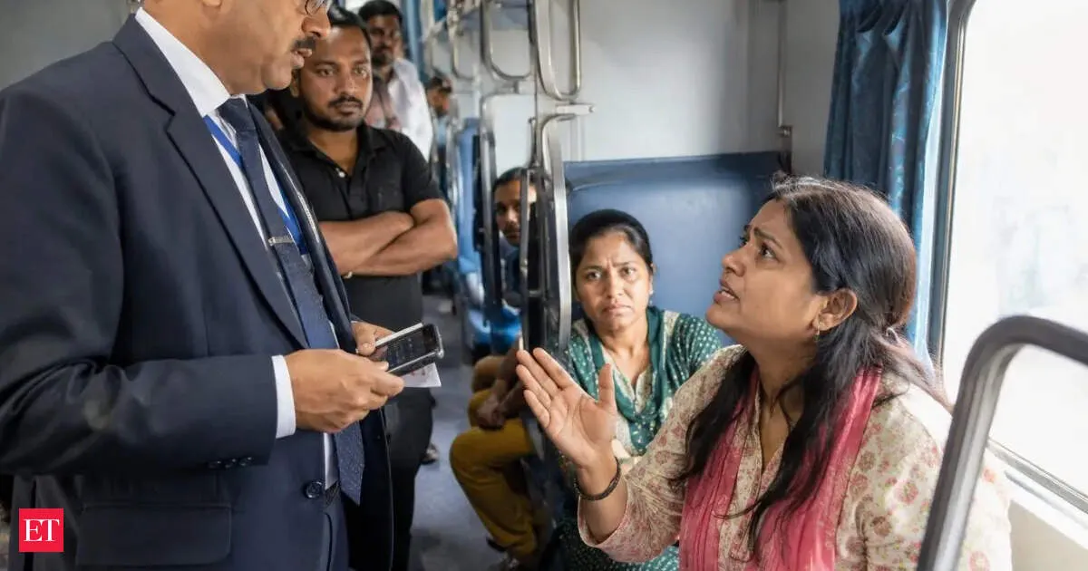 Confirmed 2AC berth turned into a penalty after a station mismatch almost doubled her fare