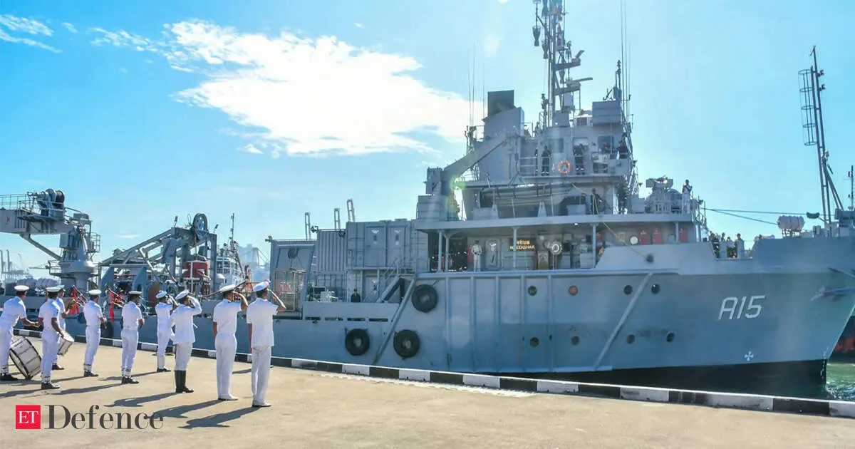 INS Nireekshak arrives in Sri Lanka to train and deepen maritime cooperation ties