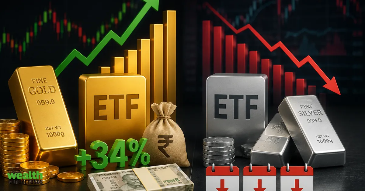 Gold ETF inflows surge 34 percent to Rs 3040 crore in April as silver outflows persist