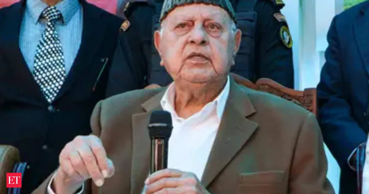 Farooq Abdullah rejects alcohol ban in J and K citing major revenue losses and practical concerns