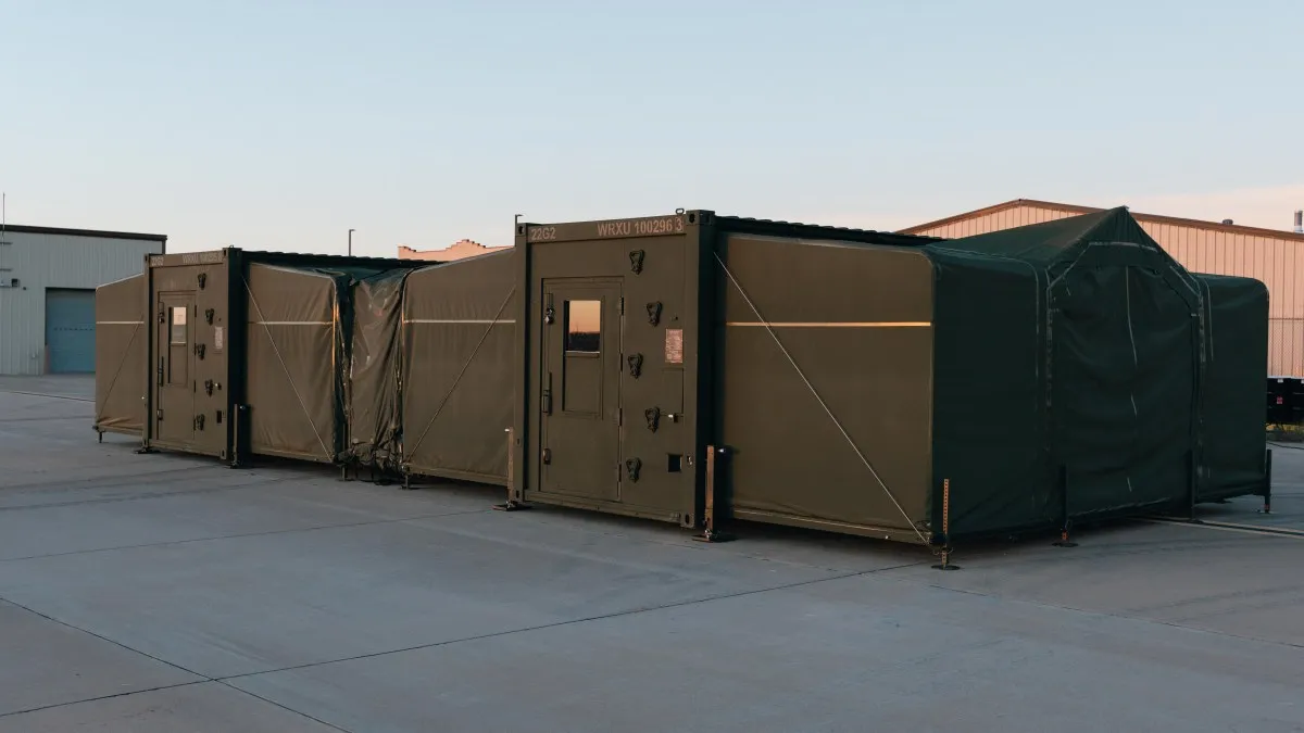Firestorm Labs raises 82 million to build drone factories in shipping containers