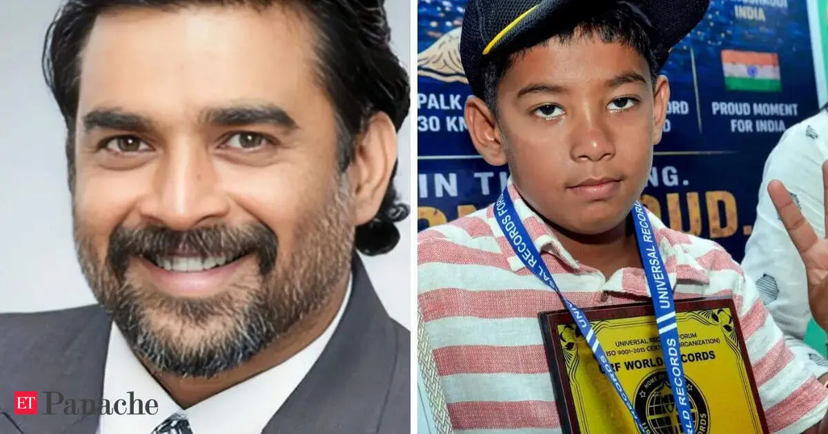 R Madhavan hails 7 year old Ishank Singh after his 29km Palk Strait record swim