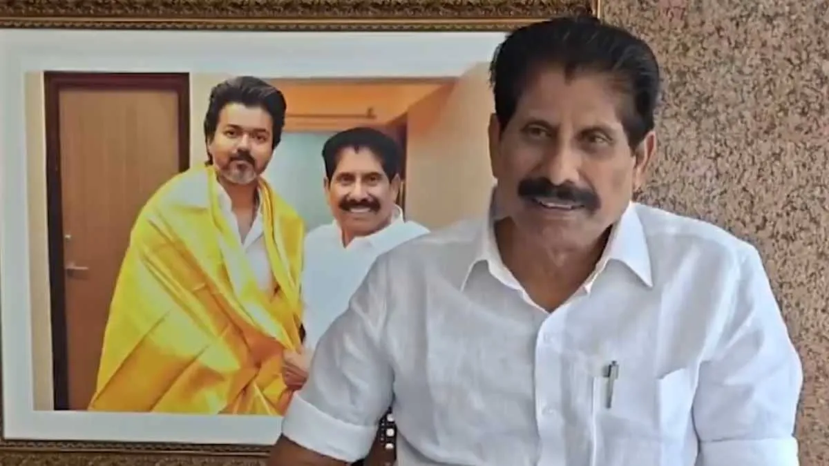 AIADMK leader CV Shanmugam hints at alliance with Vijay TVK amid Tamil Nadu government arithmetic