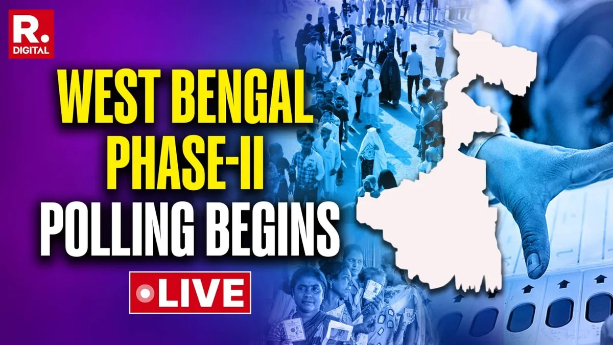 West Bengal Phase 2 Voting Begins on 142 Seats With TMC ISF Clashes Reported