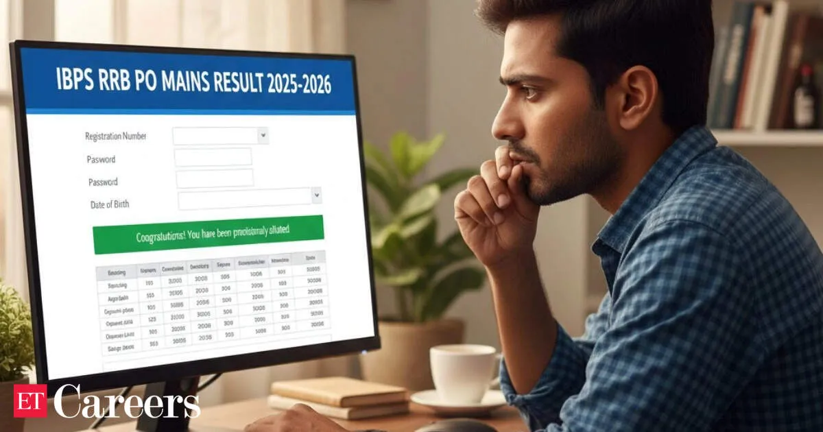 IBPS RRB PO Mains Result 2025-26 Out Now Download Scorecard and Check Next Steps