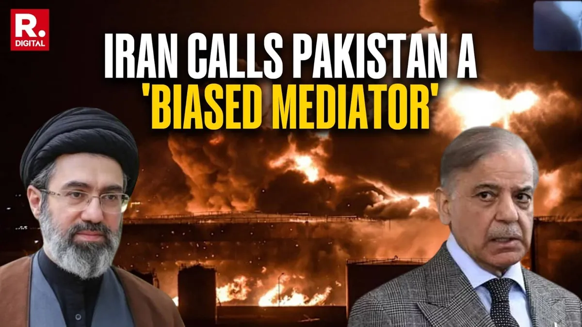 Iranian MP rejects Pakistan as mediator amid stalled US talks calling it biased