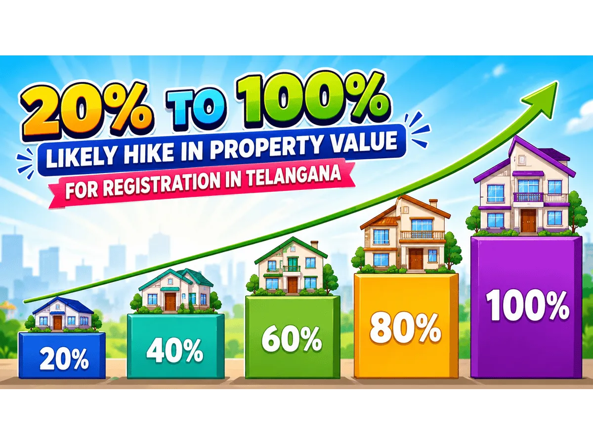 Telangana may hike property registration values up to 100 percent sparking cost shock for buyers