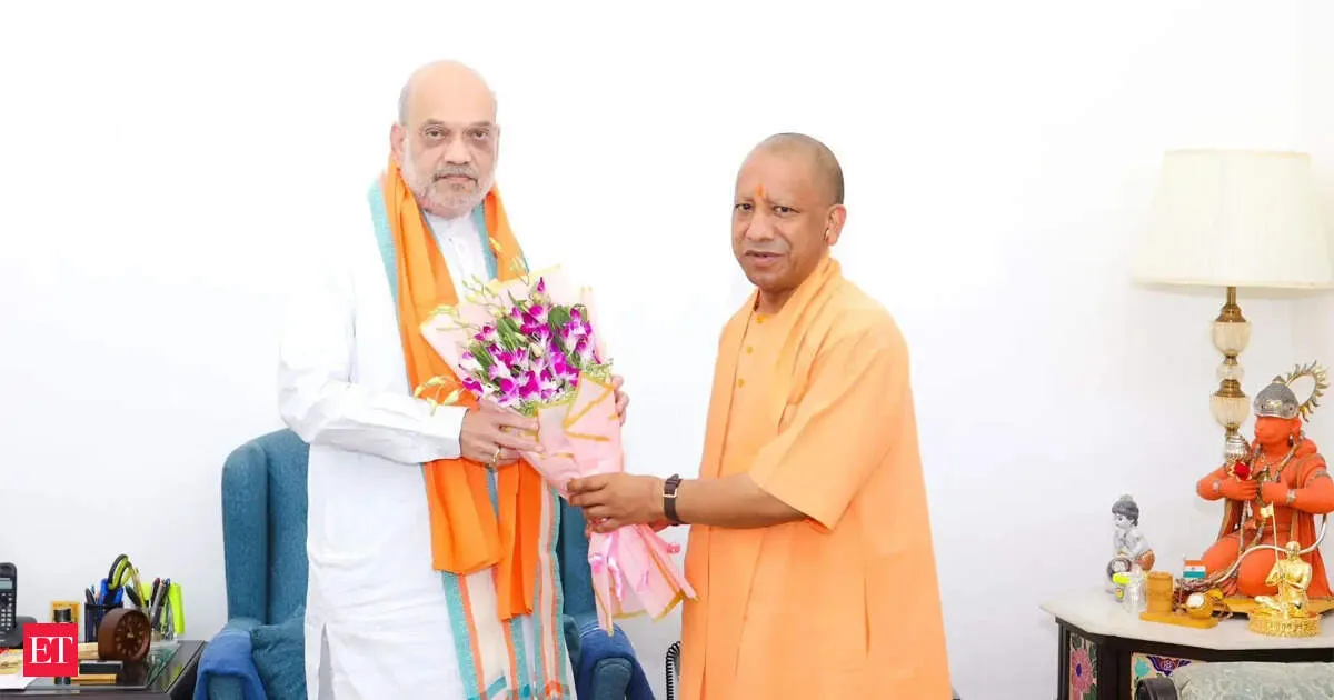 Yogi Adityanath meets Amit Shah as UP cabinet portfolios still stuck over PWD fight