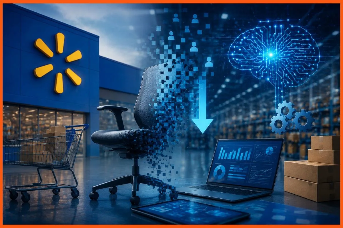 Walmart Plans 1000 Corporate Job Cuts as AI Takes Over Tech and Operations