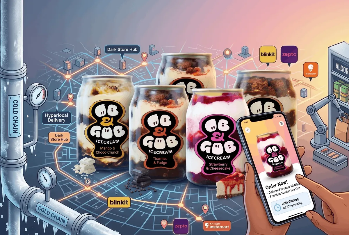 Ice cream brands chase quick commerce dominance while $26.5 million funding reshapes the market