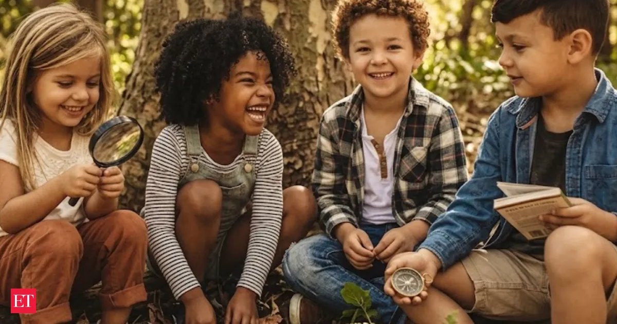 Finland swaps playground plastic for mud and soil and kids immunity improves fast