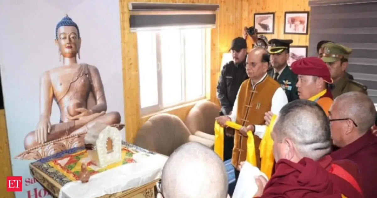 Buddha relics arrive in Leh for public viewing from May 1 with Amit Shah attending